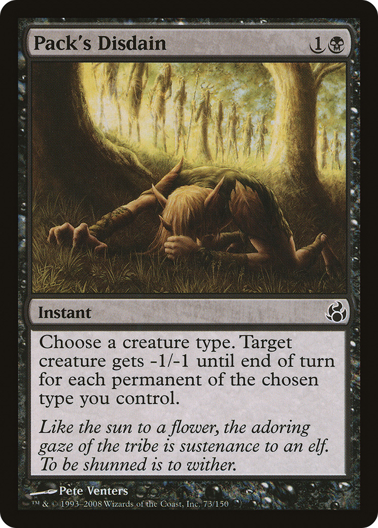 Pack's Disdain (MOR-073) [Morningtide]