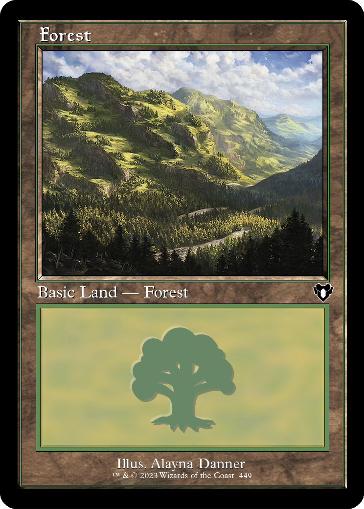 Forest (CMM-449) (Retro Frame) [Commander Masters]