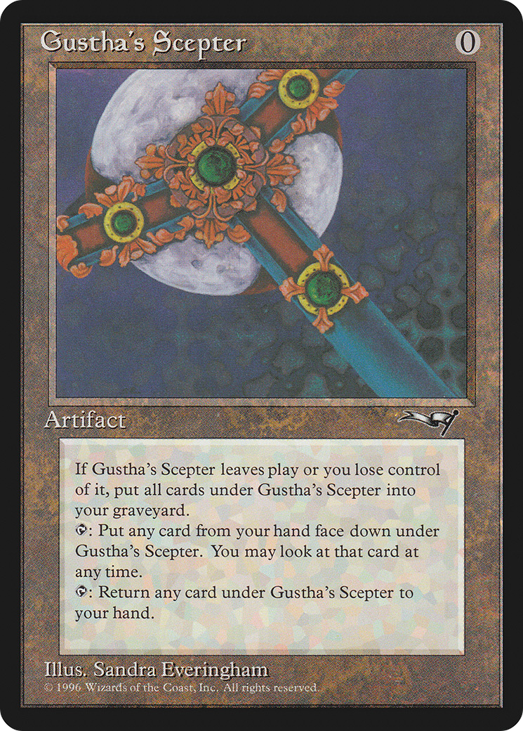 Gustha's Scepter (ALL-162) [Alliances]