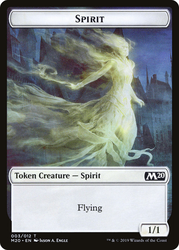 Spirit Token (M20-003) [Core Set 2020 Tokens]