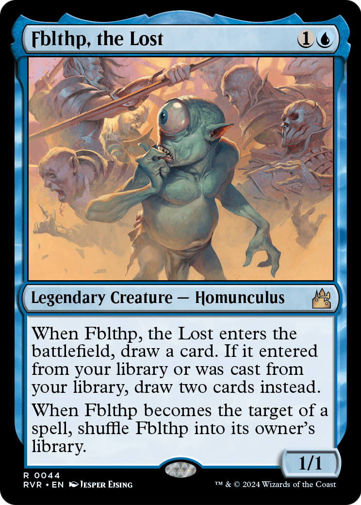 Fblthp, the Lost (RVR-044) [Ravnica Remastered]