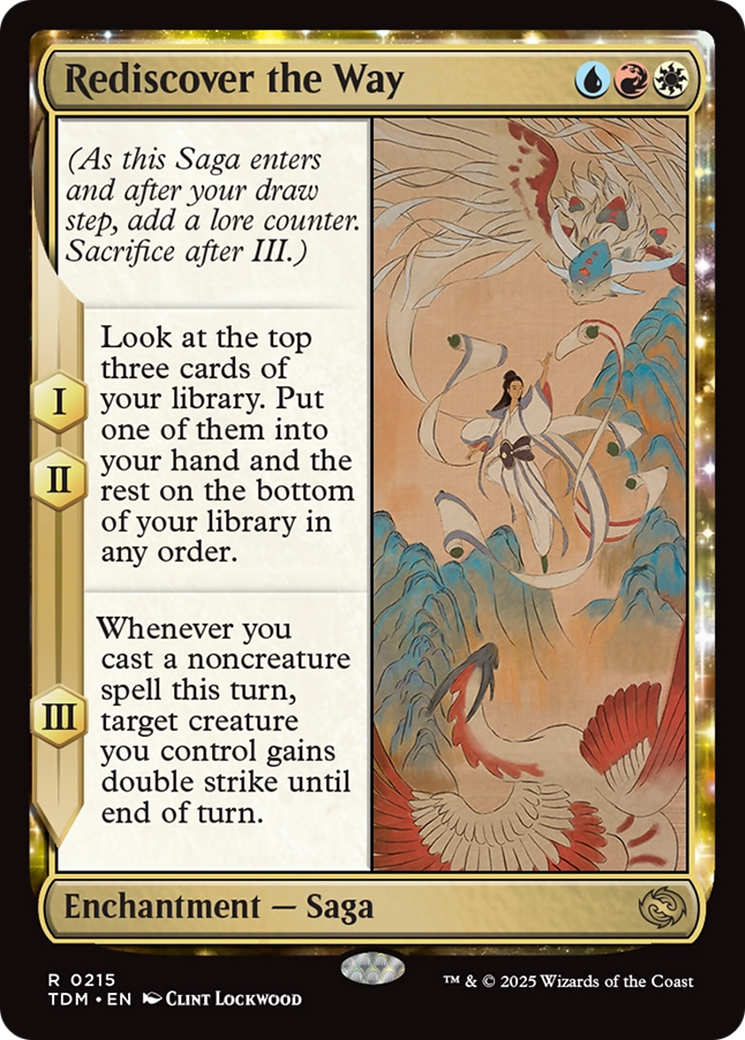 Rediscover the Way (TDM-215) [Tarkir: Dragonstorm]
