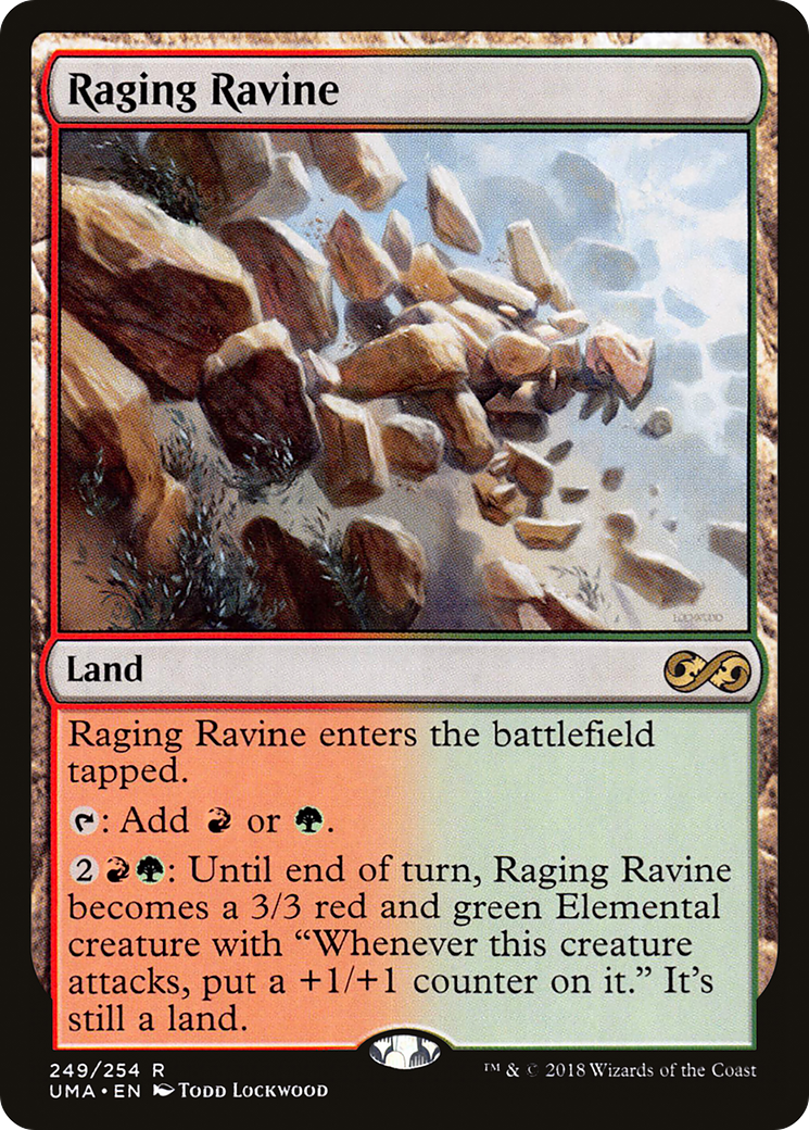 Raging Ravine (UMA-249) [Ultimate Masters] Foil