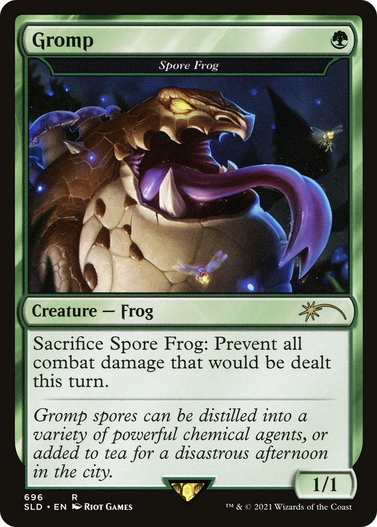 Gromp - Spore Frog (SLD-696) [Secret Lair Drop] Foil