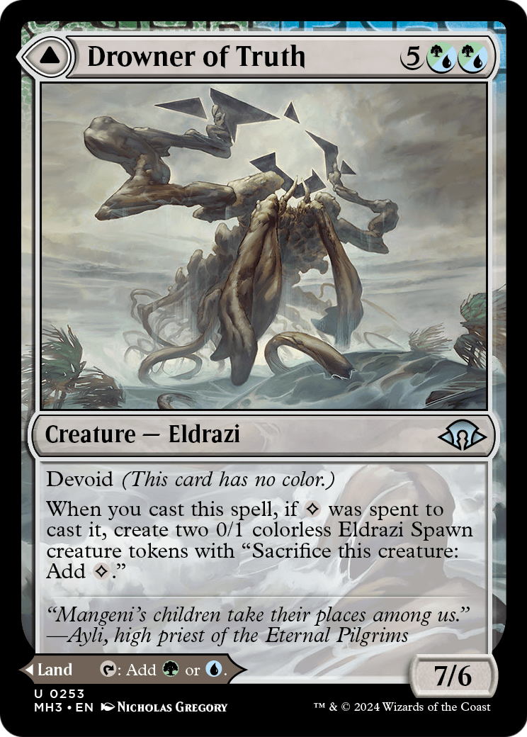 Drowner of Truth (MH3-253) [Modern Horizons 3]