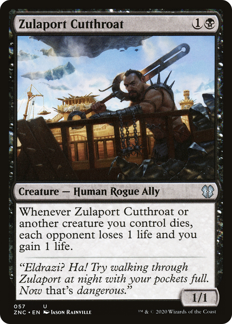 Zulaport Cutthroat (ZNC-057) [Zendikar Rising Commander]