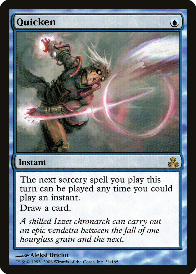 Quicken (GPT-031) [Guildpact] Foil