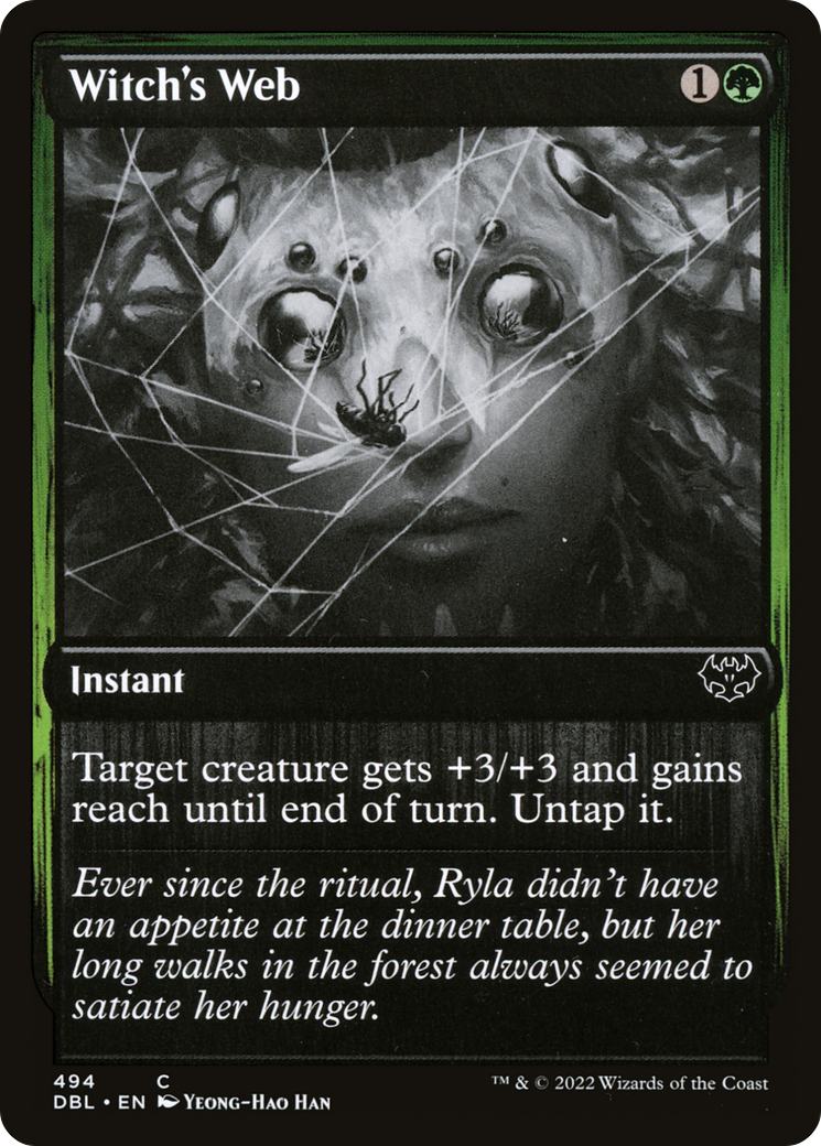 Witch's Web (DBL-494) [Innistrad: Double Feature]