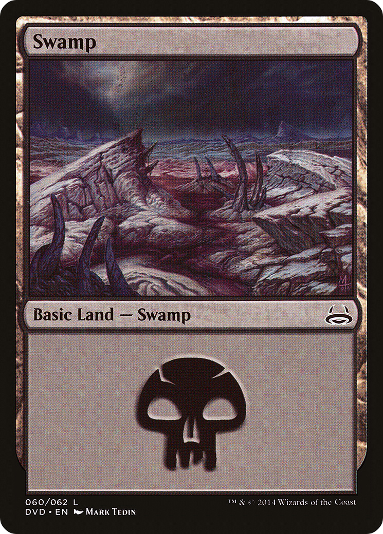 Swamp (DD3-060) (Divine vs Demonic) [Duel Decks Anthology: Divine vs. Demonic]