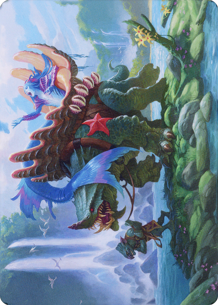 Vodalian Mindsinger // Vodalian Mindsinger (ADMU-021) (Borderless) [Dominaria United Art Series]