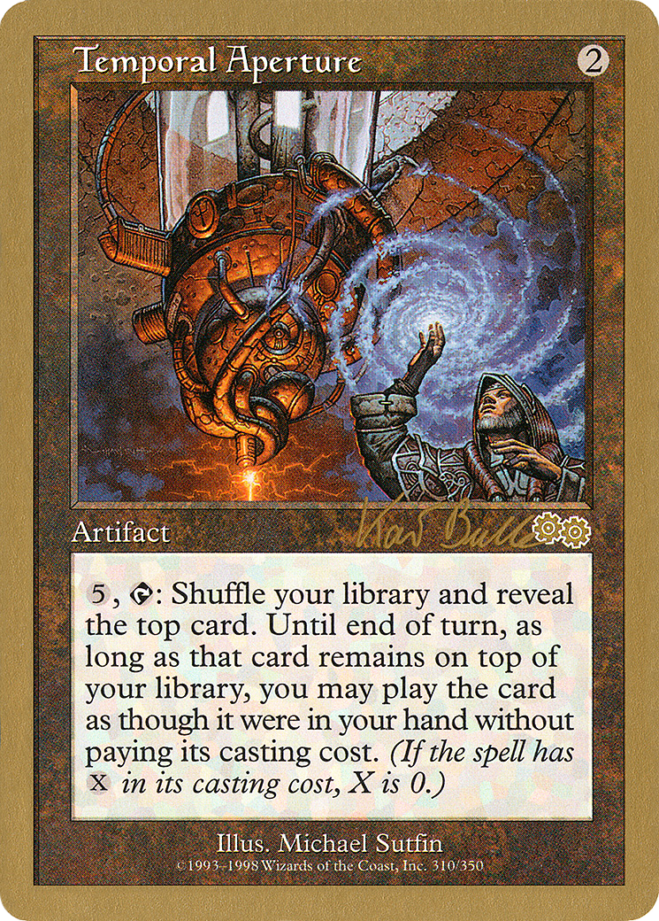 Temporal Aperture - 1999 Kai Budde (USG) [World Championship Decks 1999]