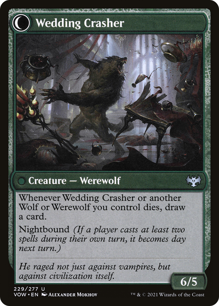 Wolfkin Outcast (VOW-229) [Innistrad: Crimson Vow]