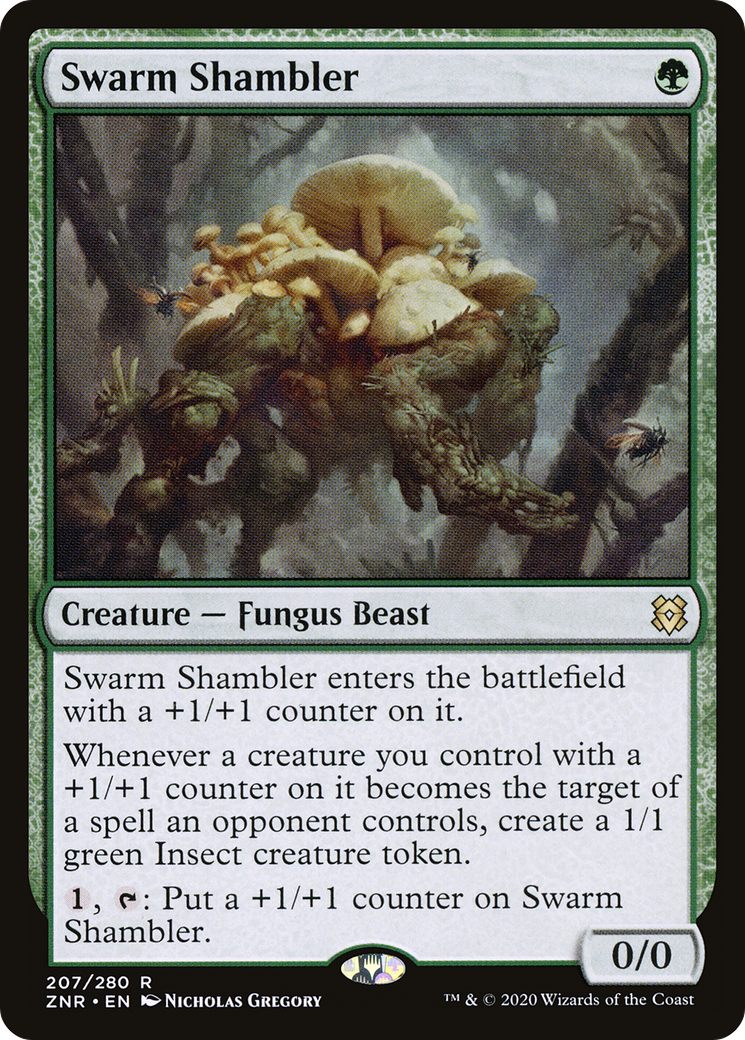 Swarm Shambler (ZNR-207) [Zendikar Rising]