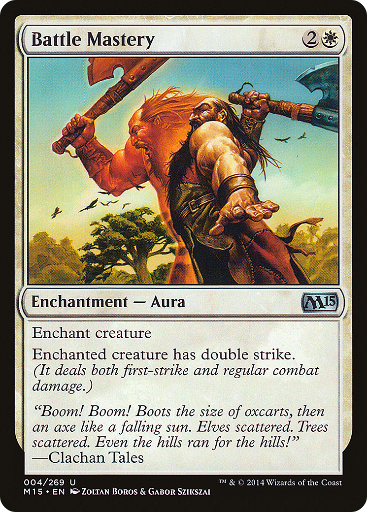 Battle Mastery (M15-004) [Magic 2015] Foil