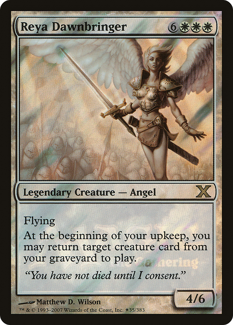Reya Dawnbringer [Tenth Edition Promos] Foil