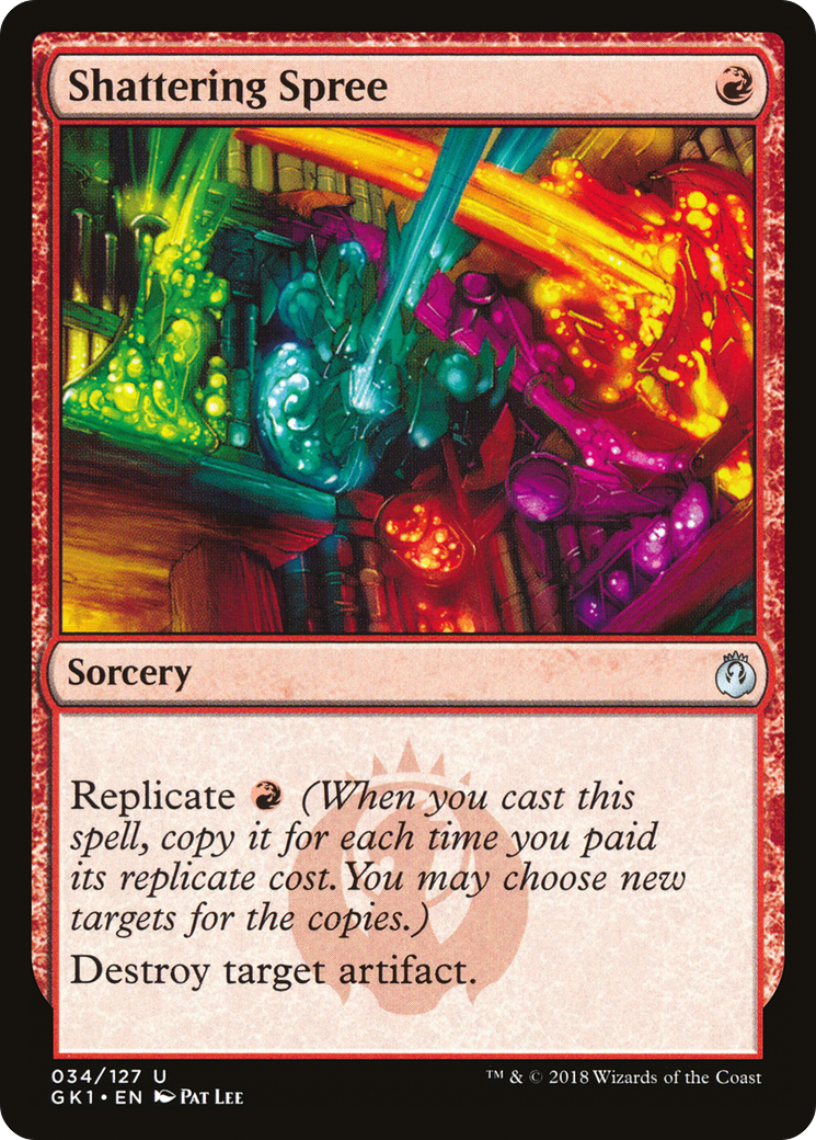 Shattering Spree (GR1-034) [GRN Guild Kit]