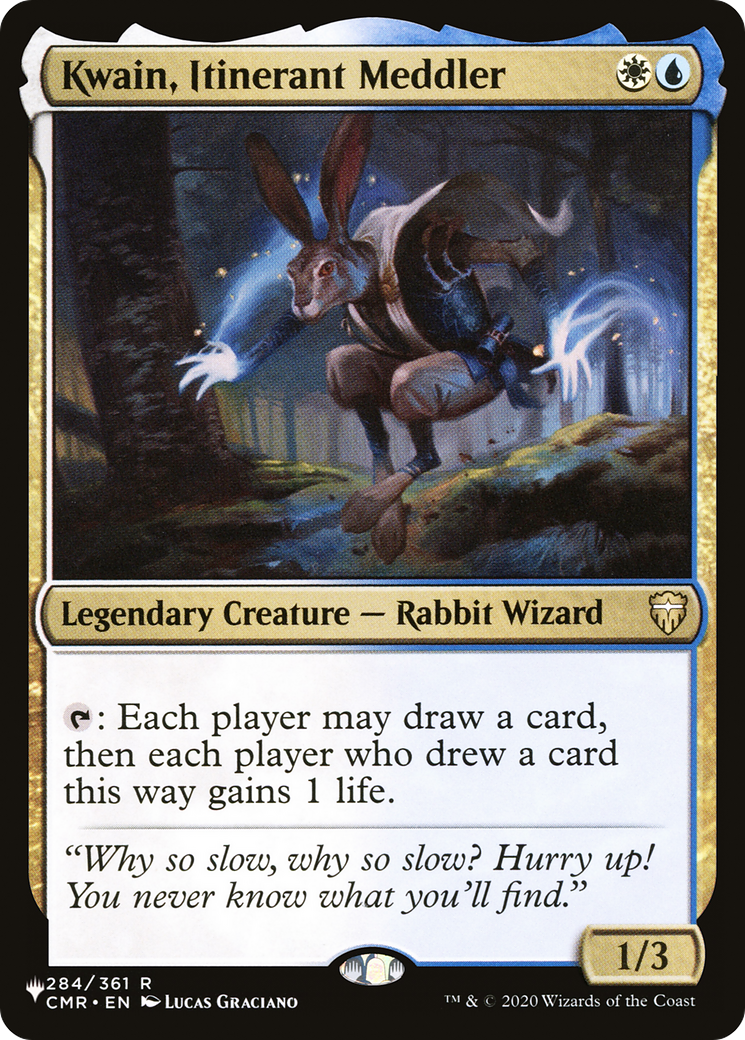 Kwain, Itinerant Meddler (LIST-284/361) [The List]