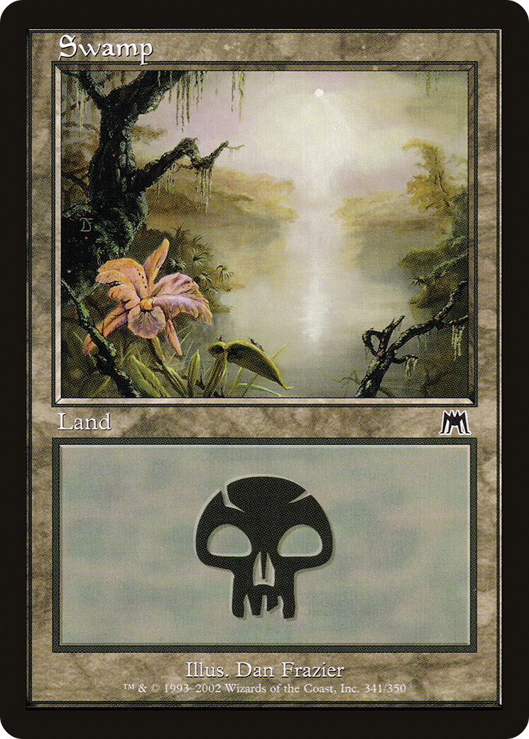 Swamp (ONS-341) [Onslaught] Foil