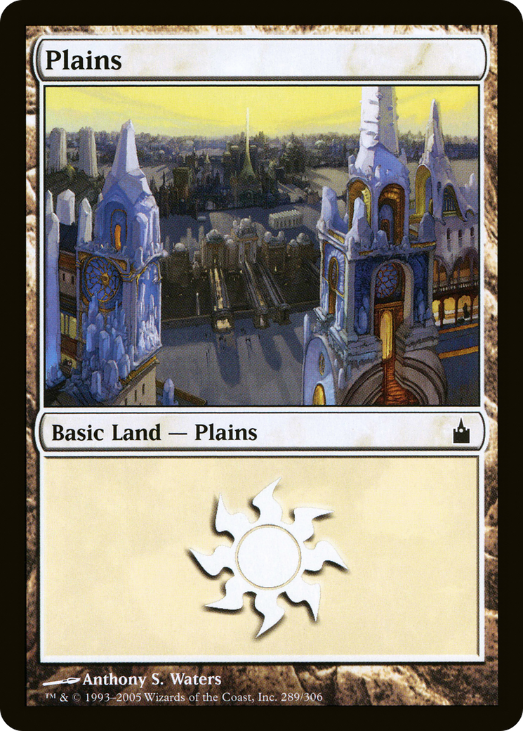 Plains (RAV-289) [Ravnica: City of Guilds]