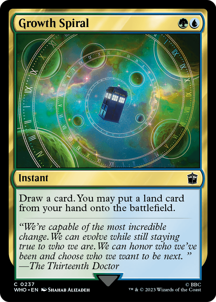Growth Spiral (WHO-237) [Doctor Who]
