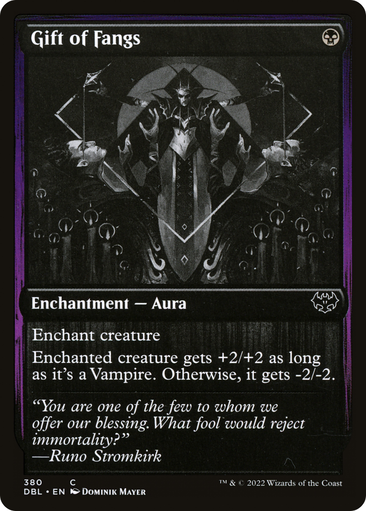 Gift of Fangs (DBL-380) [Innistrad: Double Feature]