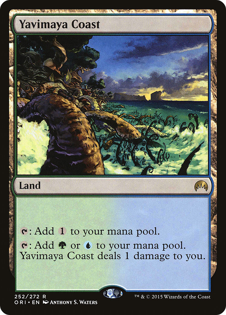 Yavimaya Coast (ORI-252) [Magic Origins]