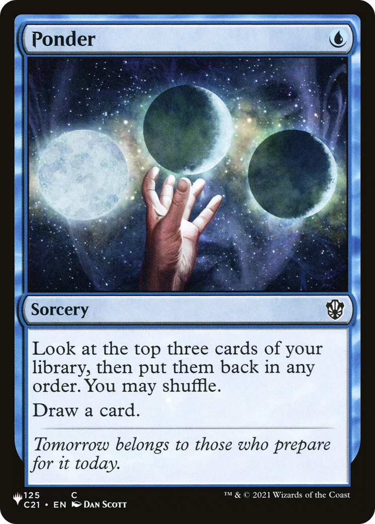 Ponder (LIST-125) [The List]