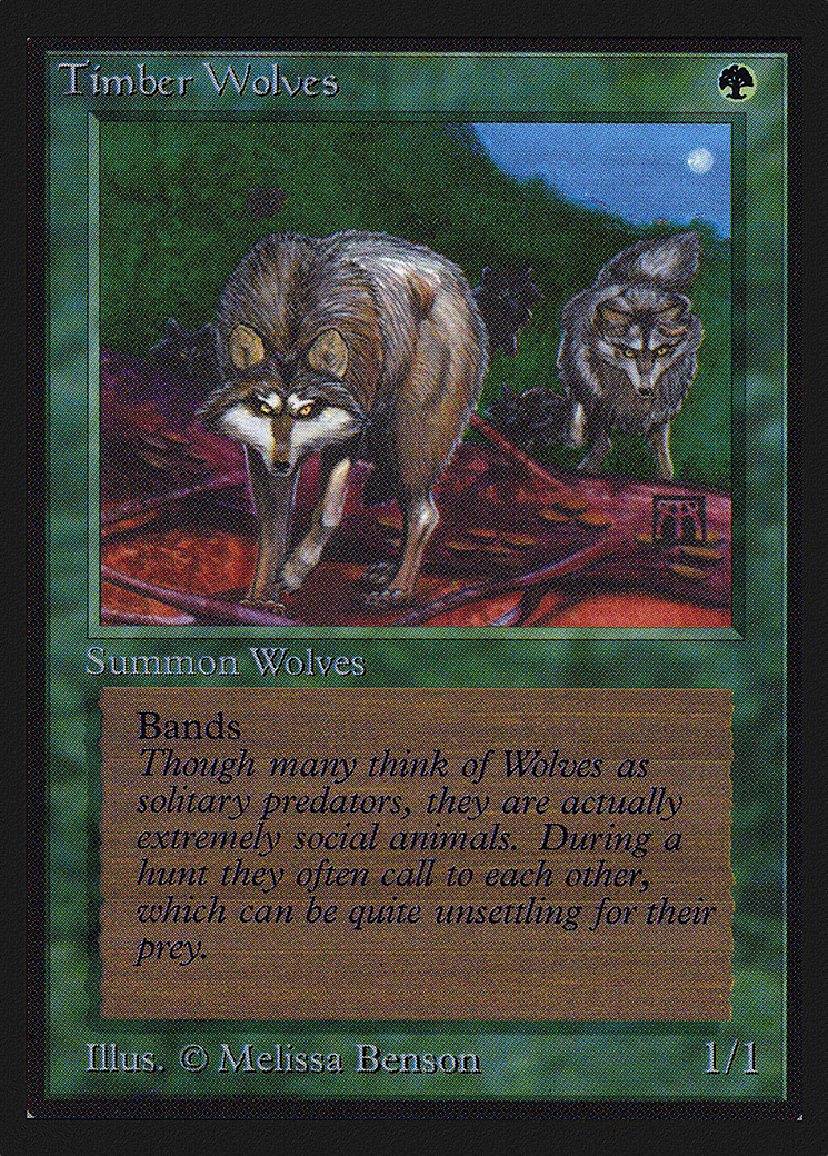 Timber Wolves (IE) (IED-220) [Intl. Collectors' Edition]