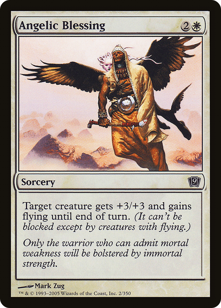 Angelic Blessing (9ED-002) [9th Edition] Foil
