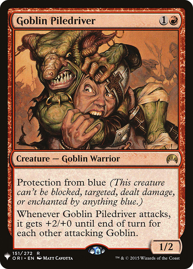 Goblin Piledriver (LIST-151) [The List]