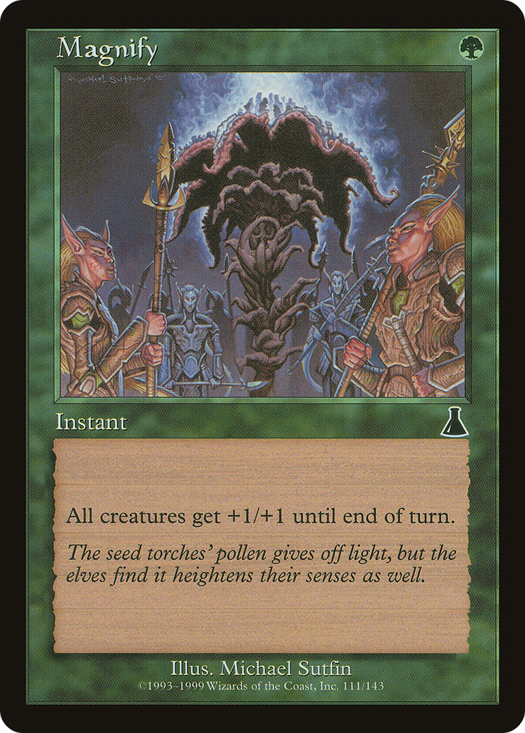 Magnify (UDS-111) [Urza's Destiny]