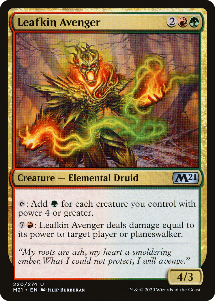 Leafkin Avenger (M21-220) [Core Set 2021]