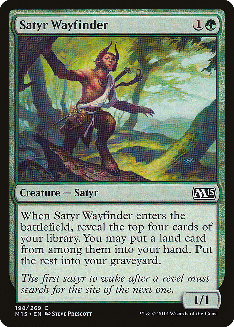 Satyr Wayfinder (M15-198) [Magic 2015] Foil