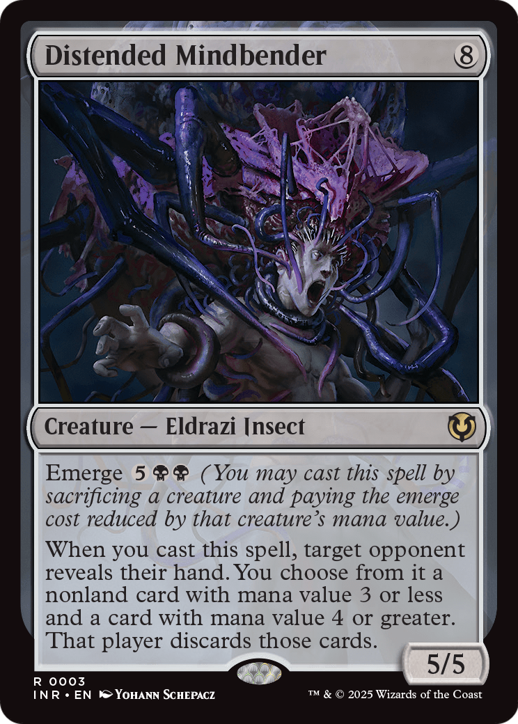 Distended Mindbender (INR-003) [Innistrad Remastered] Foil