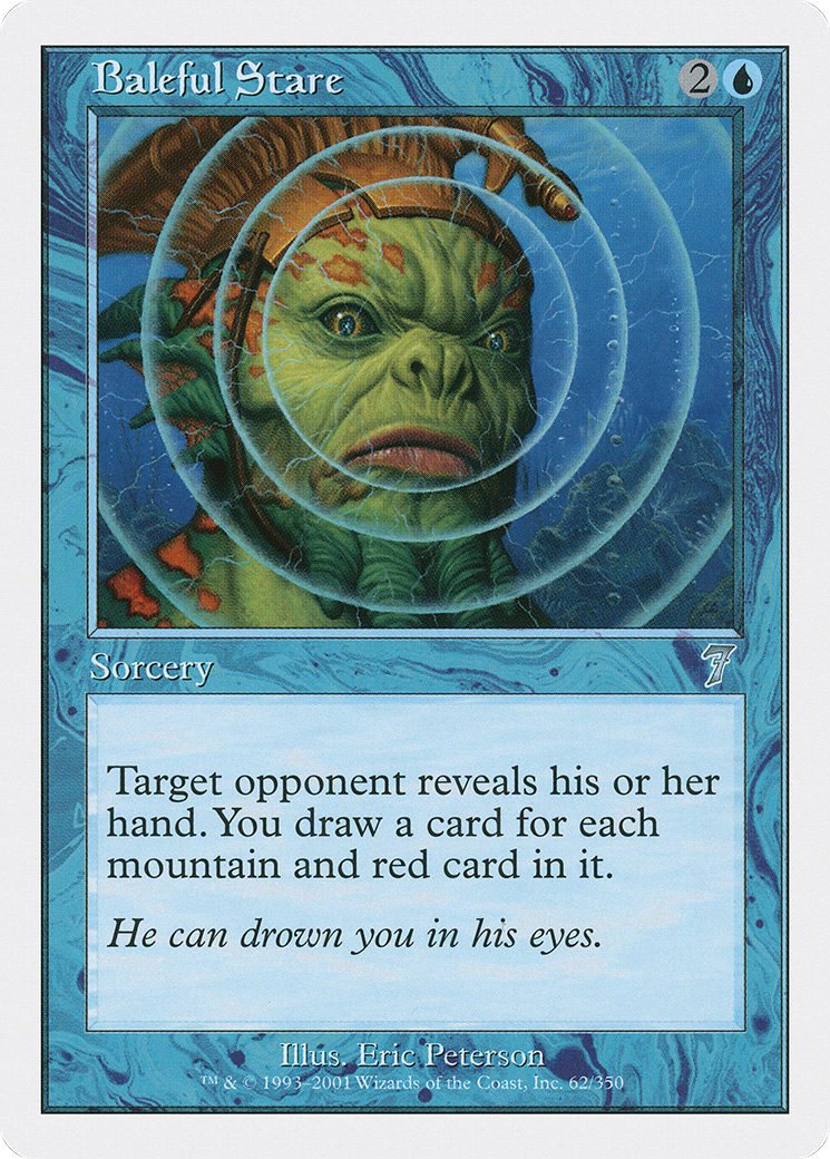Baleful Stare (7ED-062) [7th Edition]