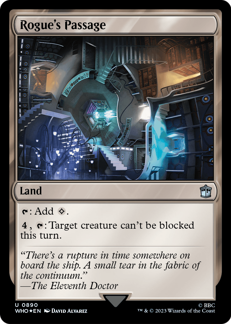 Rogue's Passage (Surge Foil) (WHO-890) [Doctor Who] Foil