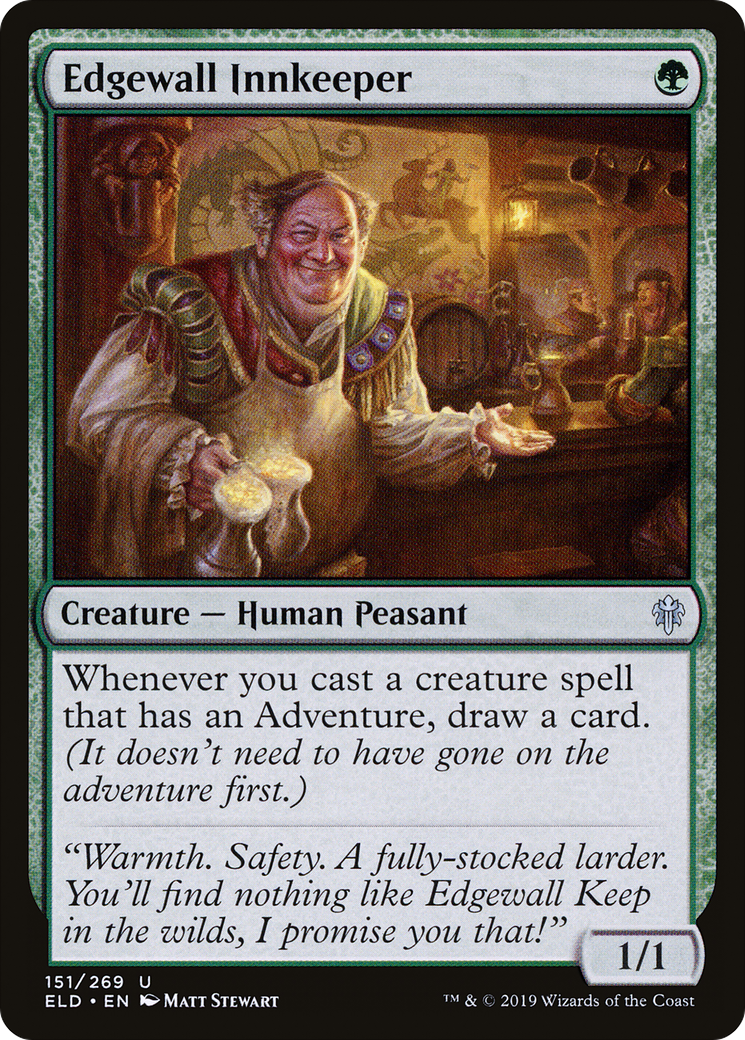 Edgewall Innkeeper (ELD-151) [Throne of Eldraine]