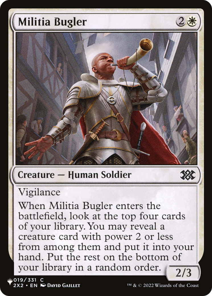 Militia Bugler (LIST-019/024) [The List]