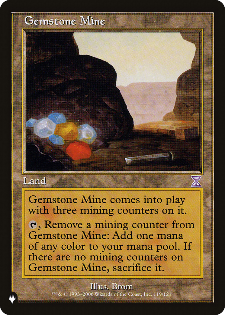 Gemstone Mine (LIST-119/121) [The List]