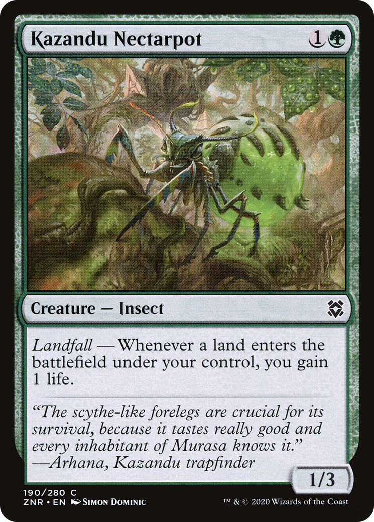 Kazandu Nectarpot - Foil [Zendikar Rising]