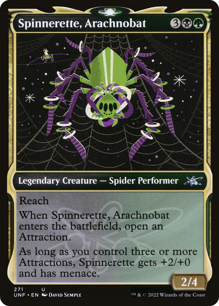 Spinnerette, Arachnobat - Foil - Showcase [Unfinity]