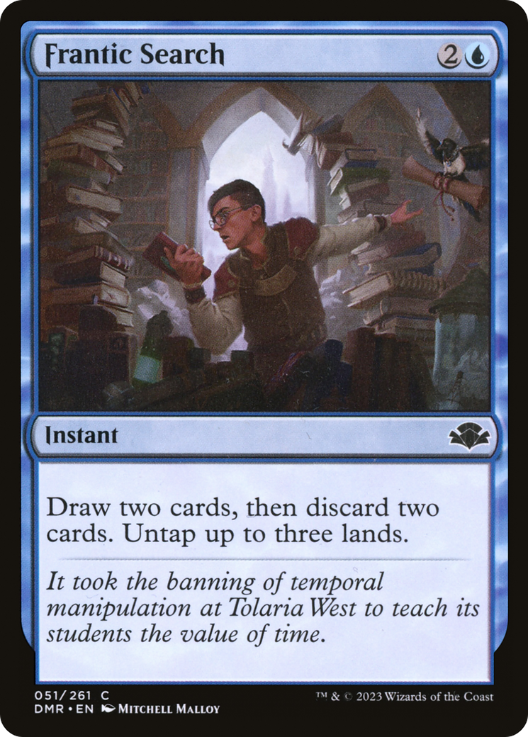 Frantic Search (DMR-051) [Dominaria Remastered]