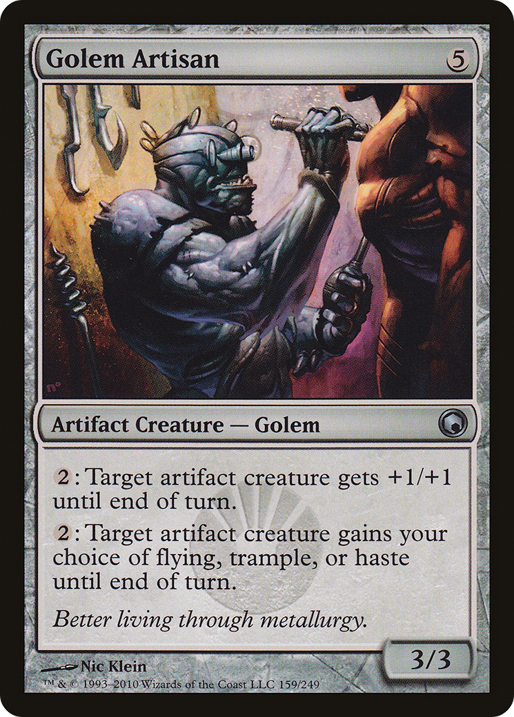 Golem Artisan (SOM-159) [Scars of Mirrodin] Foil