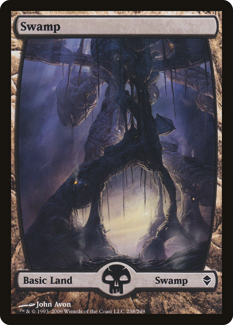 Swamp (238) - Full Art (ZEN-238) [Zendikar]