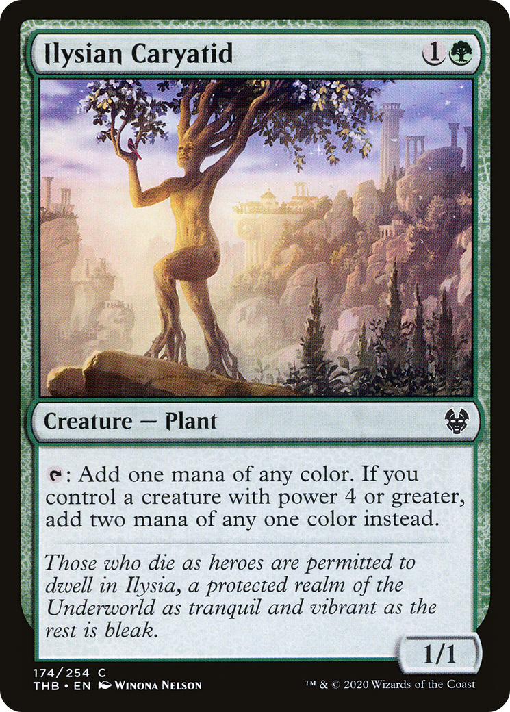 Ilysian Caryatid (THB-174) [Theros Beyond Death] Foil
