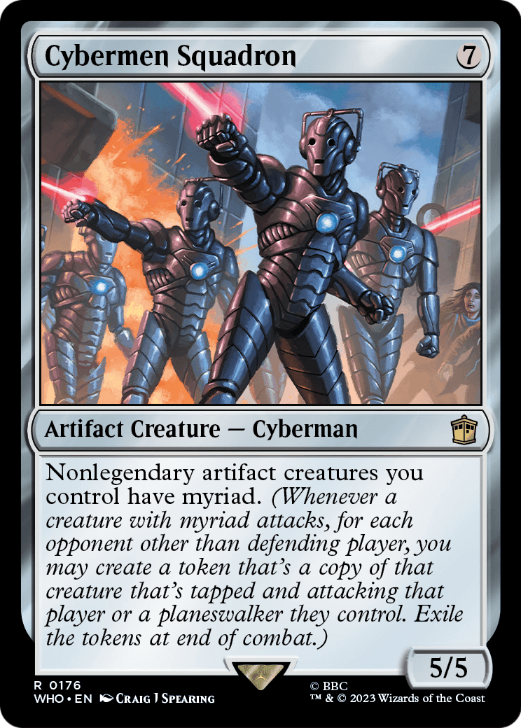 Cybermen Squadron (WHO-176) [Doctor Who] Foil
