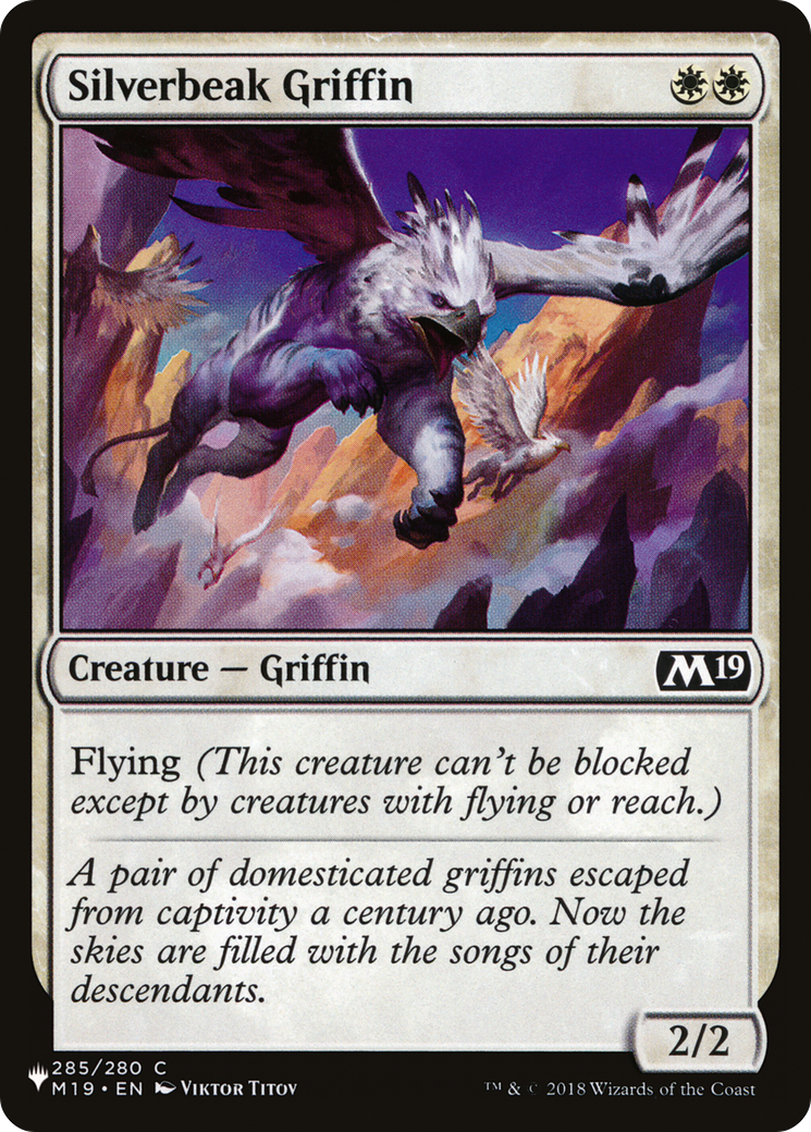 Silverbeak Griffin (LIST-285/280) [The List]