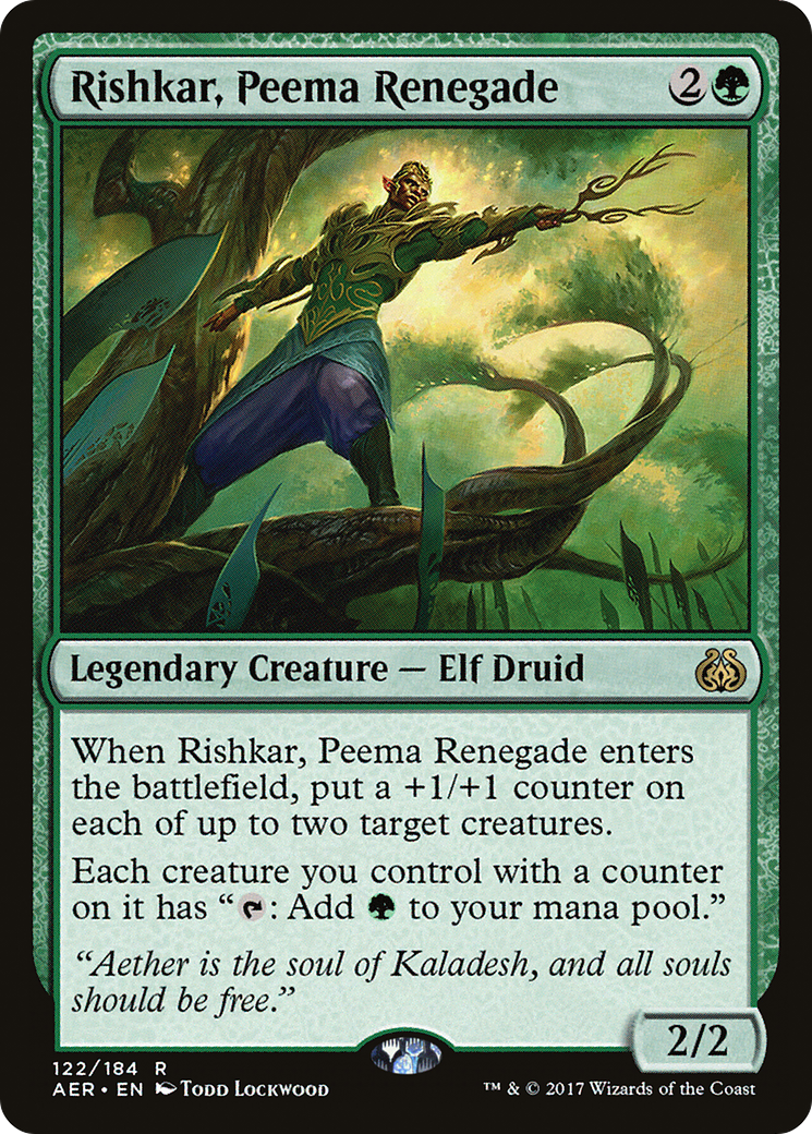 Rishkar, Peema Renegade (AER-122) [Aether Revolt] Foil