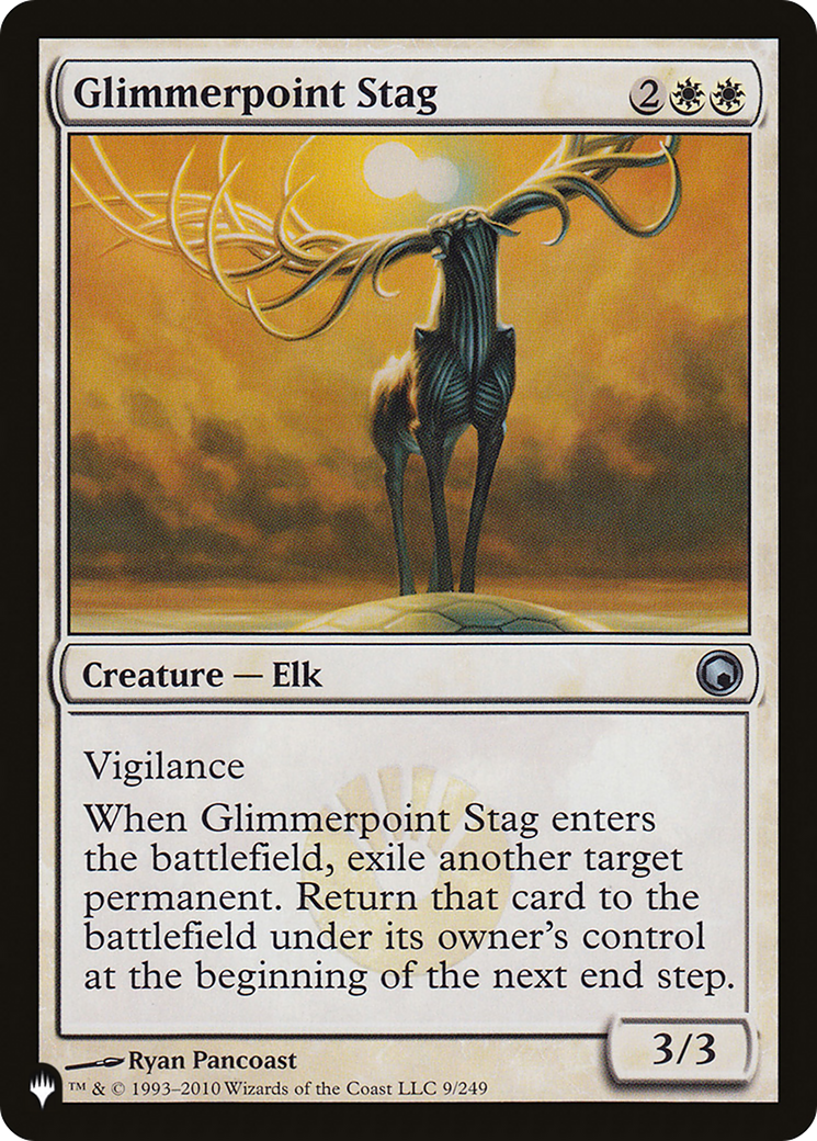 Glimmerpoint Stag (LIST-9/249) [The List]