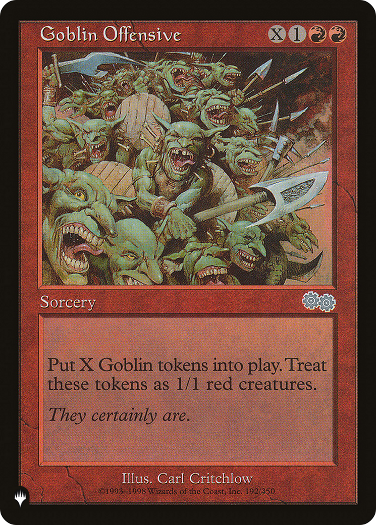 Goblin Offensive (LIST-192/350) [The List]